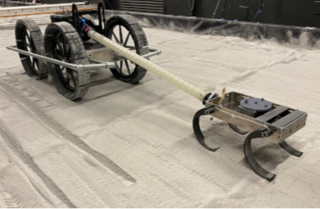 Characterizing Robot-Ground Interactions for Autonomous Lunar Construction